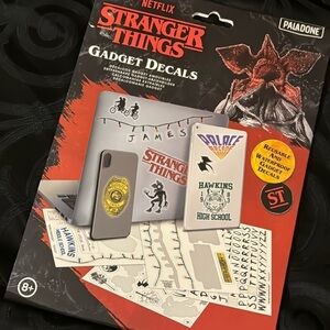 Stranger Things gadget decals